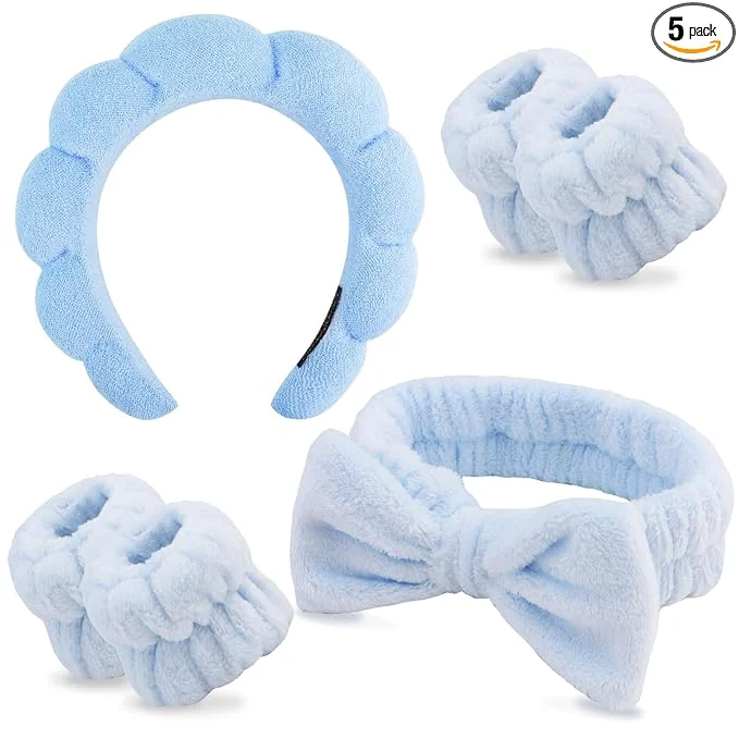 Optimized Chanaco Hairband Soft Comfortable Microfiber Facial Headband Fine Crafted