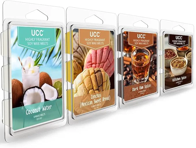 Environmentally Friendly UCC Plant Based Natural Wax Melts Highly Scented Long Lasting Premium Soy Smart