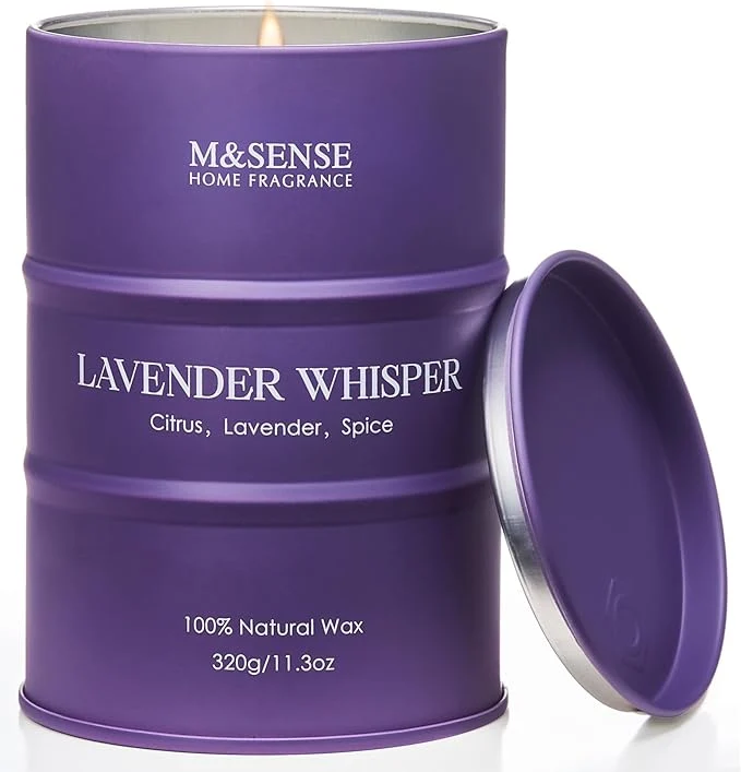 Advanced M SENSE Lavender Scented Soy Candles Exclusive