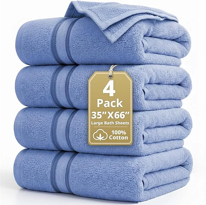 Expertly Made LANE LINEN Bath Sheet Fast