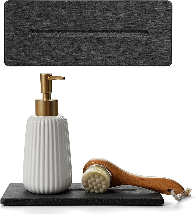 Pure 2 Pack Diatomite Stone Sink Tray Water Absorbing Mat Professional