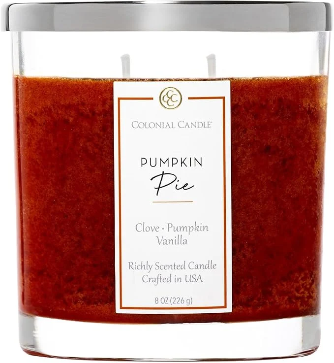 Versatile Colonial Candle Pumpkin Pie Scented Candle Jar Highly Fragranced Candles Fast