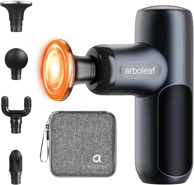 Quality arboleaf Mini Massage Gun with Heat Percussion Muscle Massager Fashionable