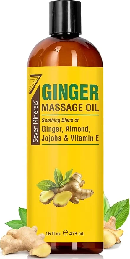 Convenient Seven Minerals Ginger Massage Oil Exclusive