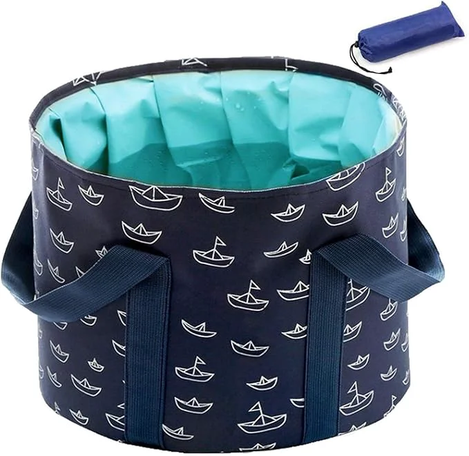Verified Collapsible Bucket for Soaking Feet Portable Travel Foot Bath Tub Foot Genuine