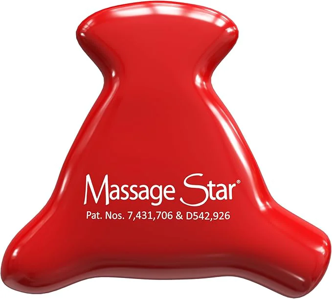 Lightweight Acuforce Massage Star Massage Tool Detailed