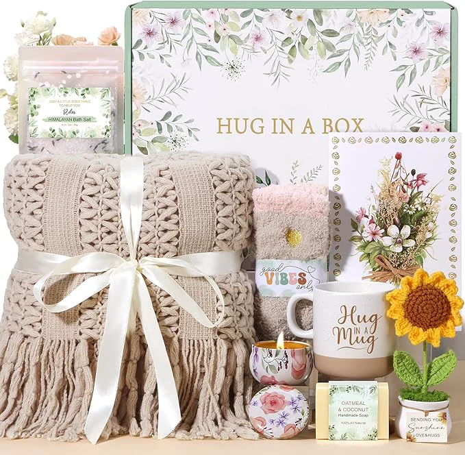 Luxury Self Care Gifts for Women Birthday Spa Care Package Get Well Soon Sympathy Classic