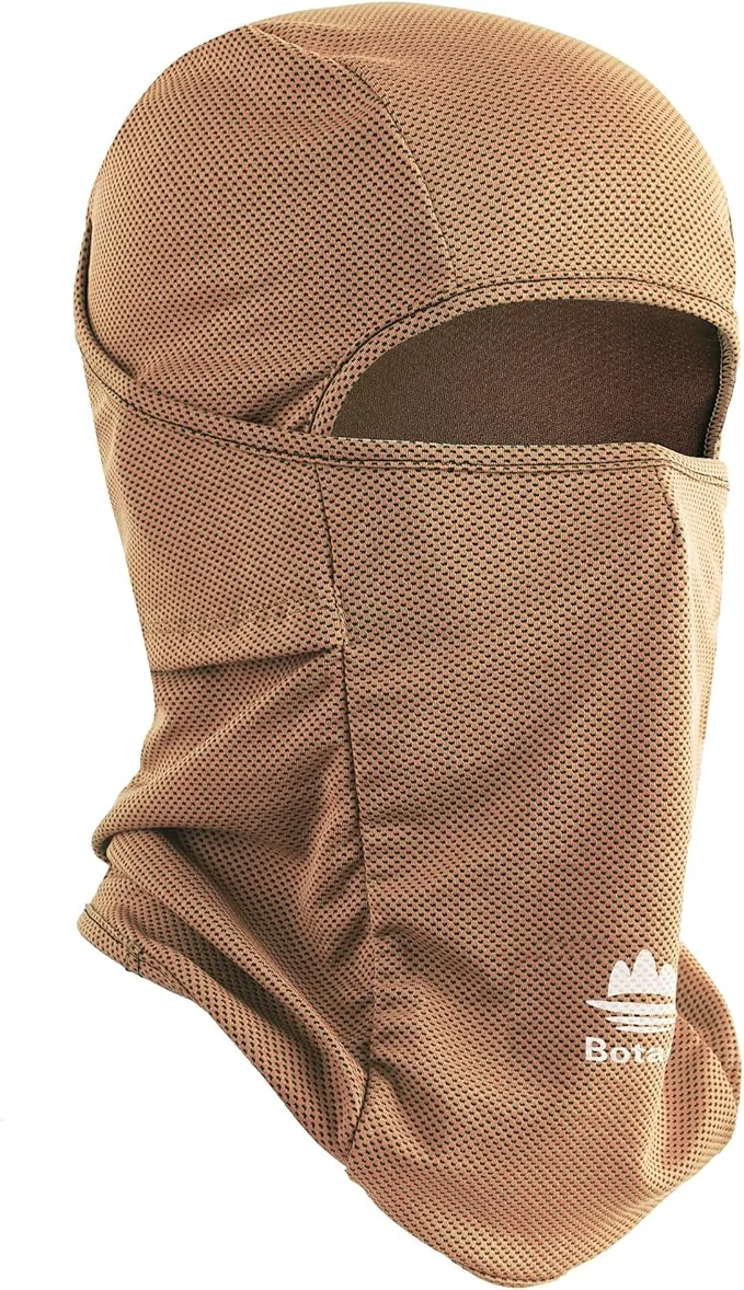 Premium Material Balaclava Face Mask Sun UV Protection Breathable Full Head Mask Smooth