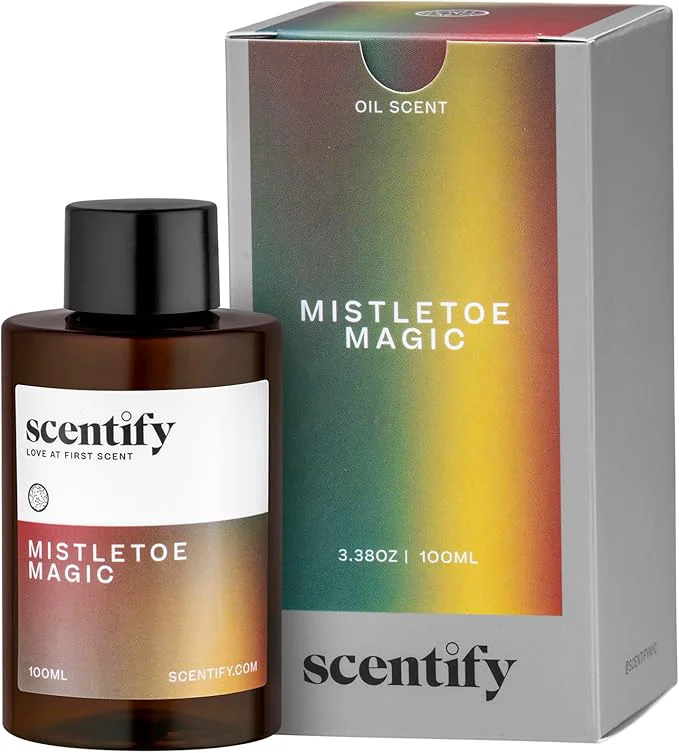 High-Quality Scentify Holiday Mistletoe Aroma Oil Christmas Refill Scent Easy-to-Use