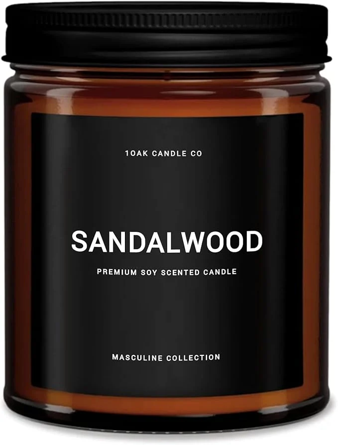 Organic 1OAK Scented Candles for Men Professional
