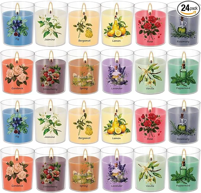 Efficient Aromatherapy Candles Set Clean