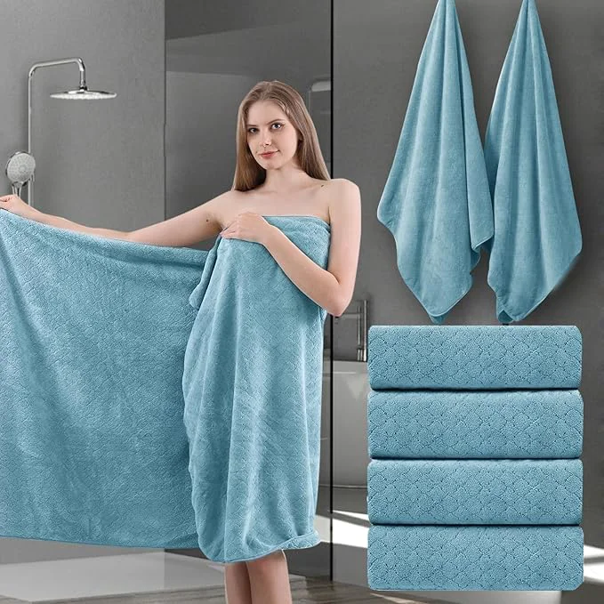 Advanced Extra Large Bath Towels Set 35×70 Inches Original