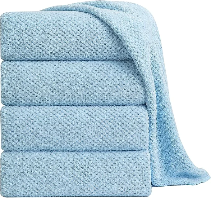 Advanced Extra Large Bath Towel Sheet Set 35×70 Inches Contemporary