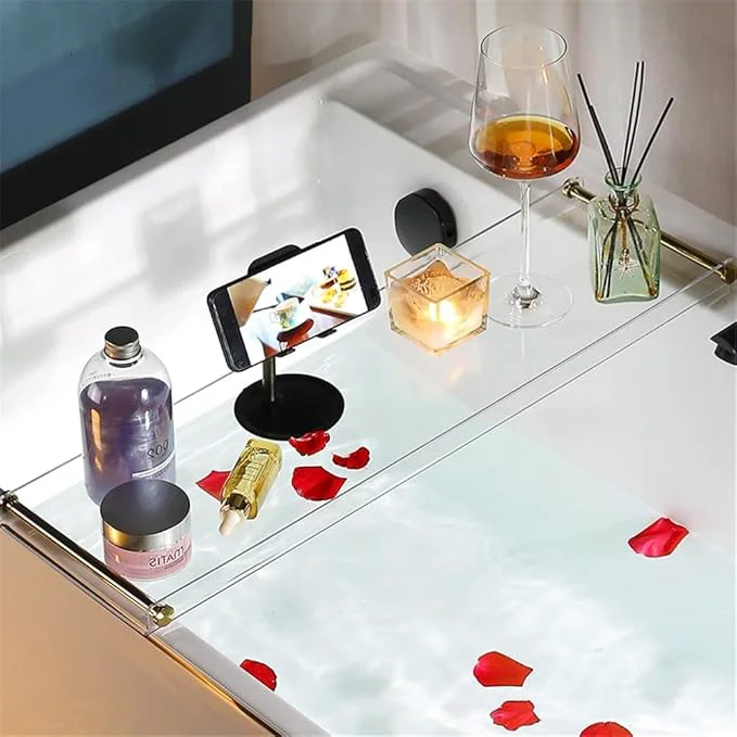 First-Class WANLIAN 33-Inch Luxury Bathtub Caddy Tray Breathable
