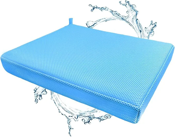 Unique Shower Seat Cushion Thickened Shower Chair Cushion 4D Air Fiber Material Detailed