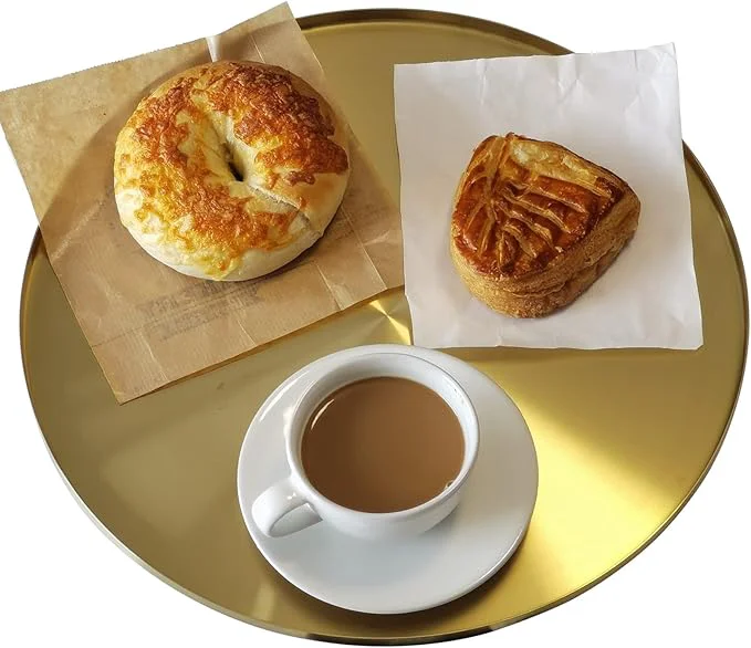 Fine Crafted LOVE Gold Serving Tray Decorative Platters and Trays Superior