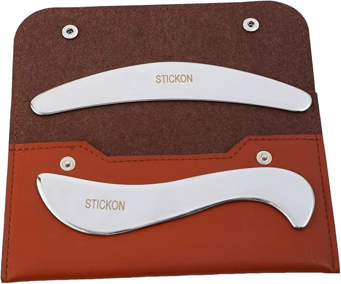 Dependable STICKON Gua Sha Massage Tool 2 in 1 Stainless Steel Gua Sha Scraping Massage Optimized