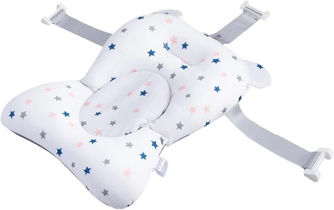 Reliable Baby Bath Cushion Pad Newborn Bathtub Mat Infant Bath Supporter Net Baby Consistent