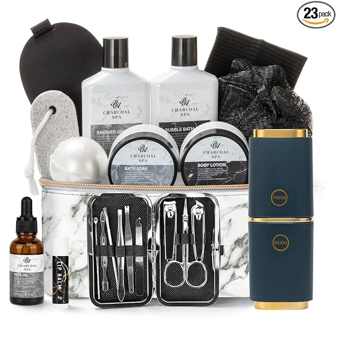 Original Design 23pcs Bath and Body Gift Basket Consistent