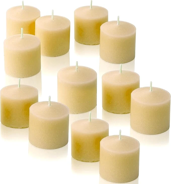 Convenient French Vanilla Scented Votive Candles Scented 10 Hour Burn Time Powerful