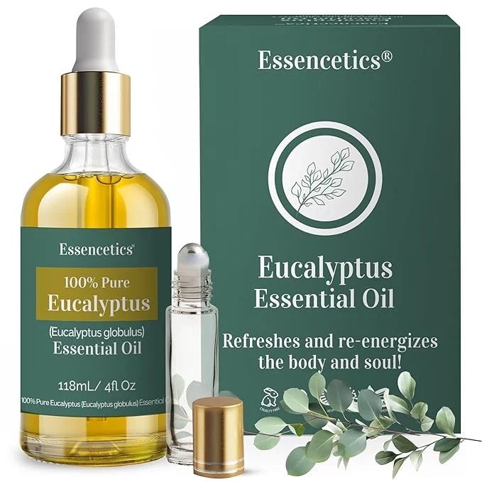 High-End Eucalyptus Essential Oil for Diffuser 4oz Luxury