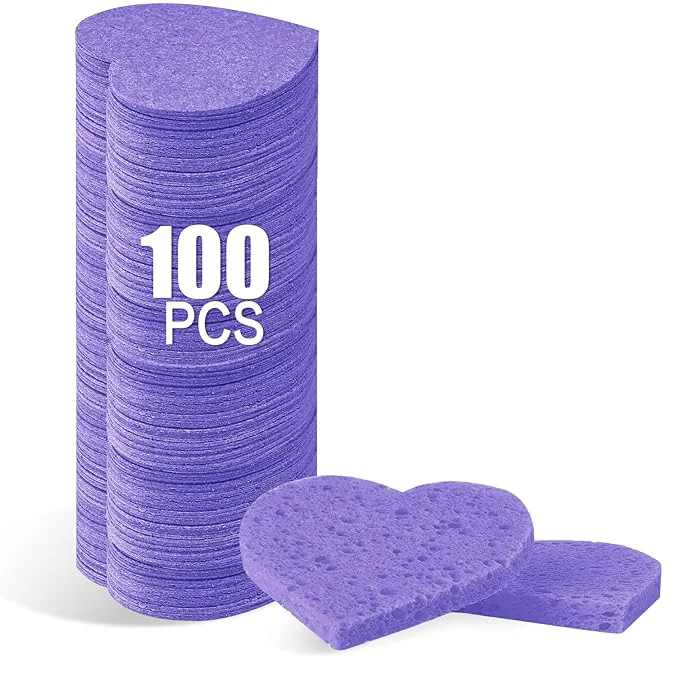 Casual 100-Count Compressed Facial Sponges Prestigious