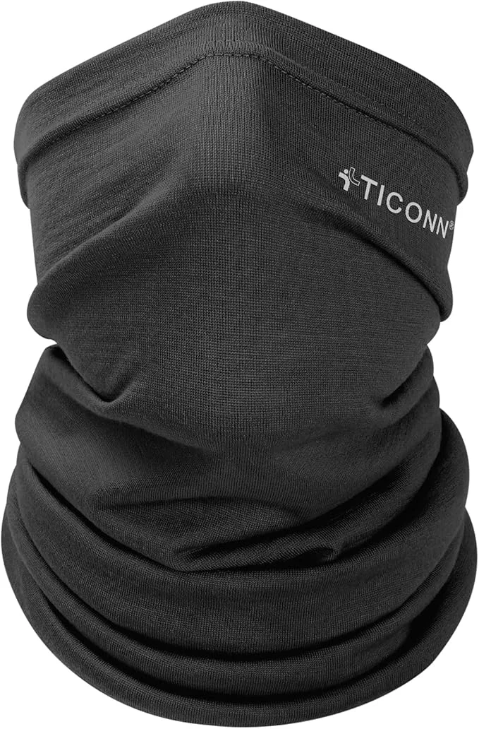 Contemporary TICONN Neck Gaiter Face Cover Scarf Neck Warmer Breathable Sun Wind-proof Soft