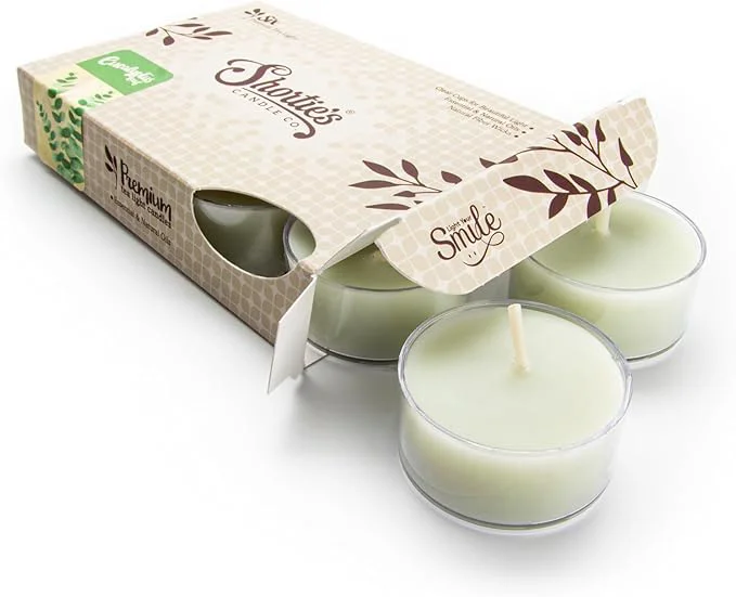 Exclusive Eucalyptus Leaf Premium Tealight Candles Consistent