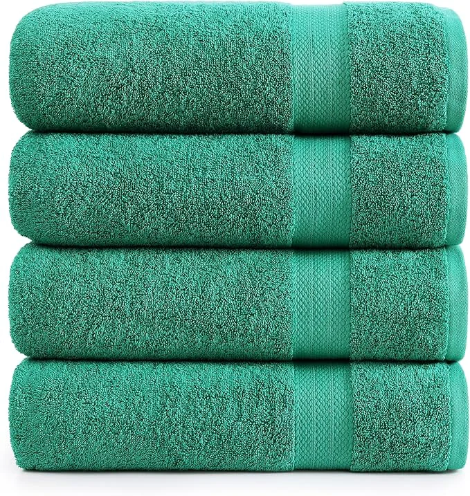 Prestigious LANE LINEN Bath Towels Pack of 4 World-Class