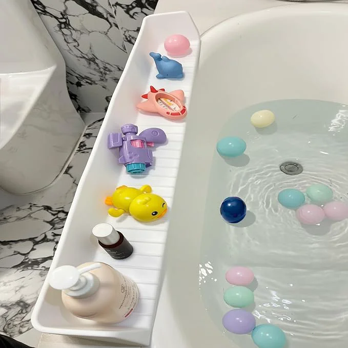 Advanced 31.5 Bathtub Splash Guard for Kids Toddlers Next-Generation