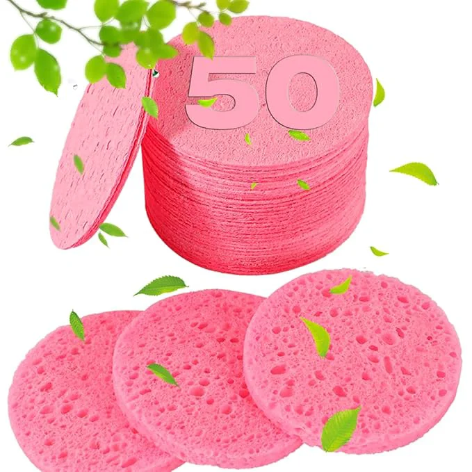 Responsible METUUTER 50 PCS Compressed Facial Sponges Optimized