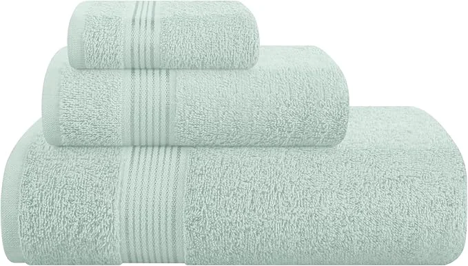 Reliable Belizzi Home Ultra Soft 3 Pack Cotton Towel Set Contains a Bath Towel 28×55 Classic
