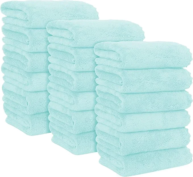 Authentic MOONQUEEN 18 Pack Premium Hand Towels Stylish