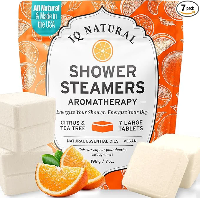 Traditional Citrus Shower Steamers Aromatherapy Carefully Designed