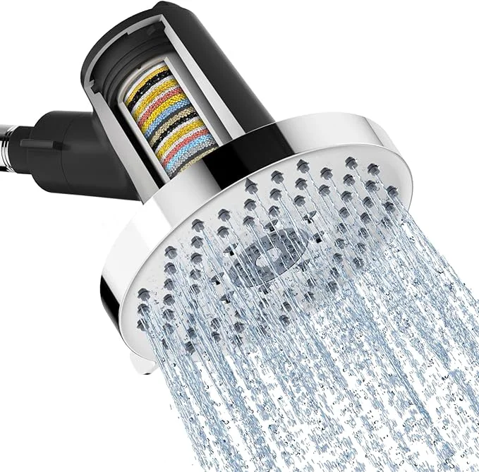 High-Quality SR SUN RISE Filtered Shower Head Clean