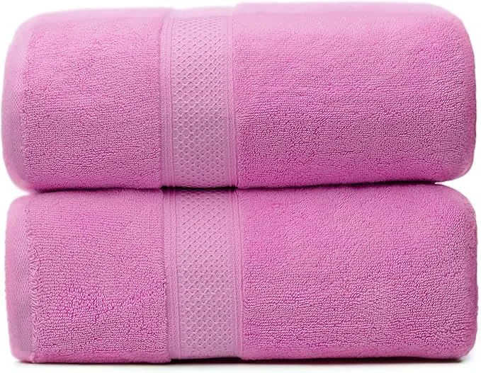 Responsible Fluffy Cotton Bath Towels Set800G 2-Piece Set Thickened and Enlarged Clean