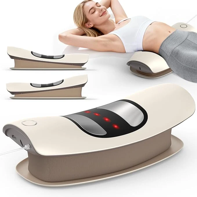 Expertly Made Lower Back Massager with Heat Back Stretcher Crafted