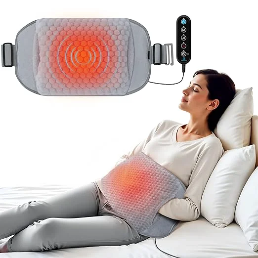 Fine COMFIER Heating Pad with Massager Long-Lasting