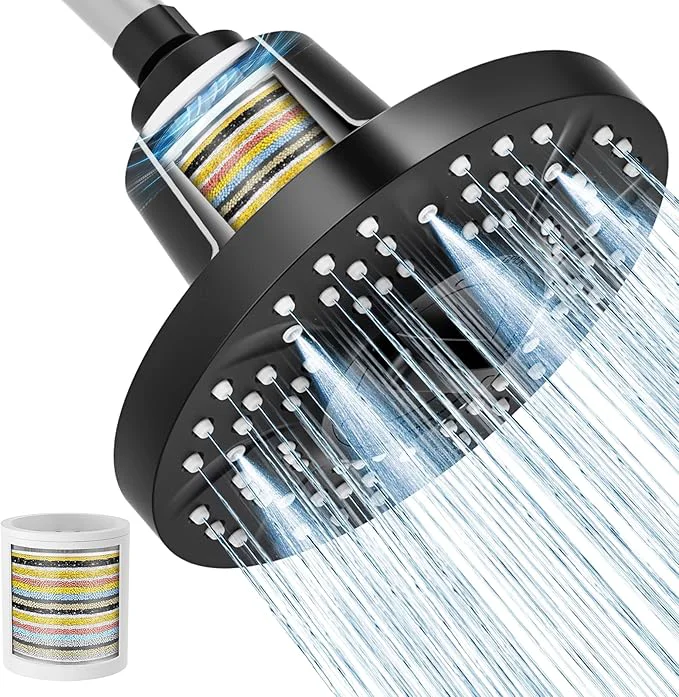 Contemporary SR SUN RISE Filtered Shower Head Environmentally Friendly