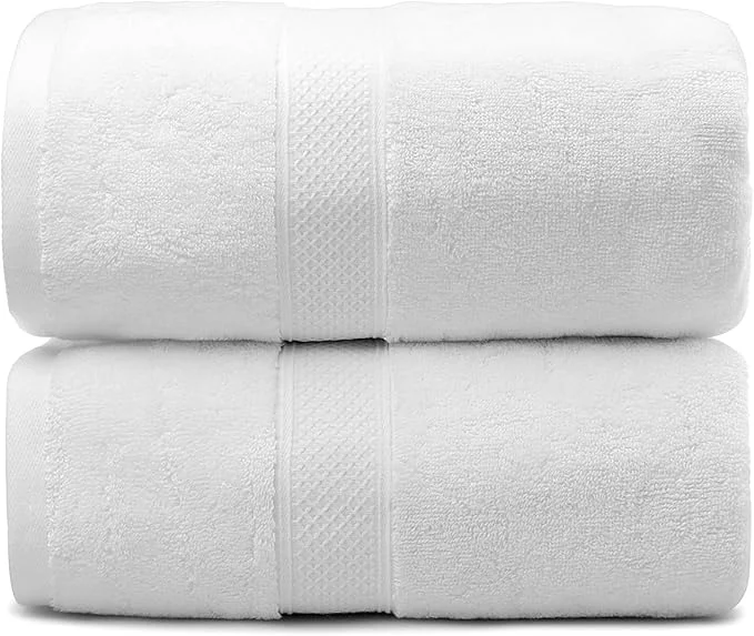 Durable Fluffy Cotton Bath Towels Set650GSM 2-Piece Set Thickened and Enlarged Quality