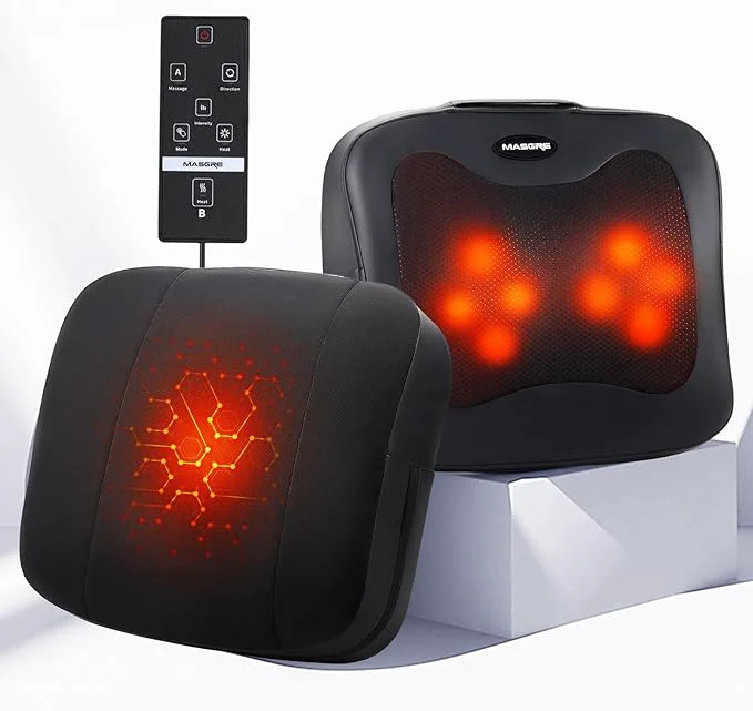 Relaxed 2 in 1 Back Massager and Lumbar Support Pillow Exclusive
