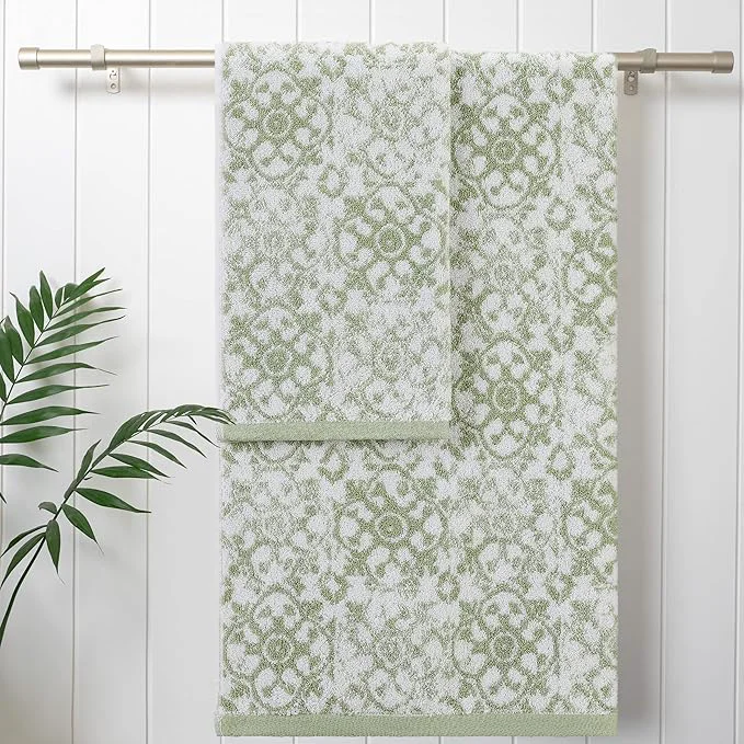 Functional Jessica Simpson – Bath Towel 4 Piece Set Premium Bathroom Décor Includes 2 Proven