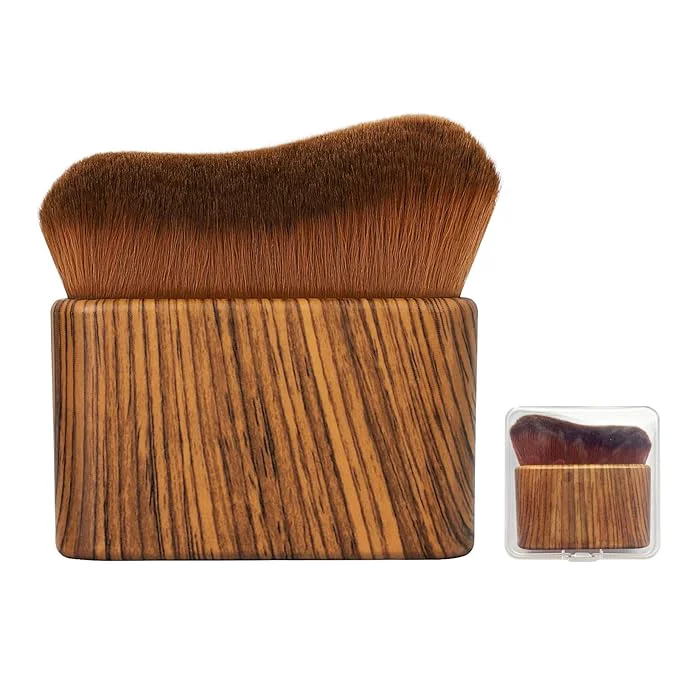 Proven Large Kabuki Self Tanner Brush Professional Body Makeup Brush Top-Quality