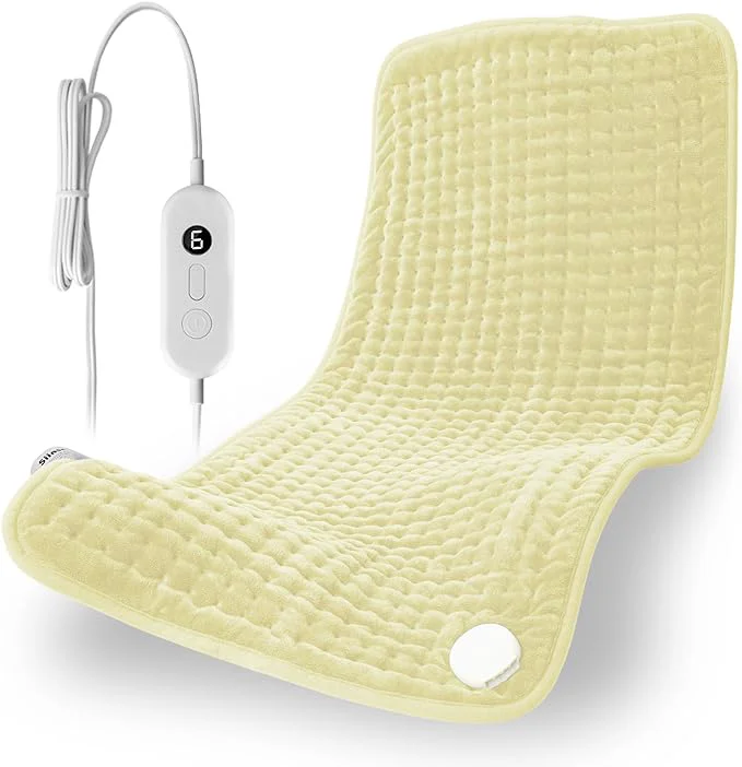 Advanced Electric Heating Pad for Back Pain Relief Extra Large 33 x 17 Optimized