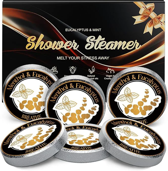 Genuine Dad Gifts for Fathers Day from Daughter Son Wife Eucalyptus Shower Steamers Authentic