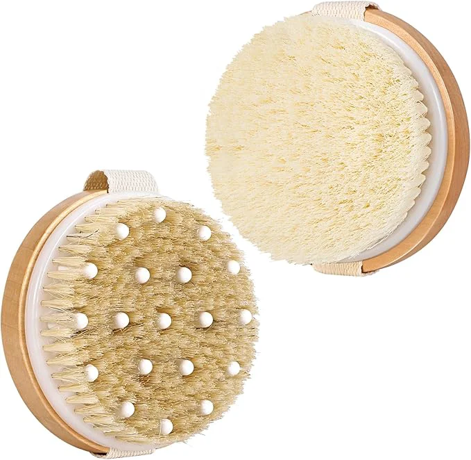 Carefully Designed 2 Pack Exfoliating Body Brushes Durable