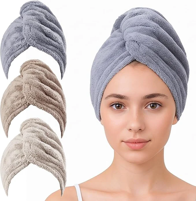 Durable Hair Towel Wrap for Women Eco-Friendly