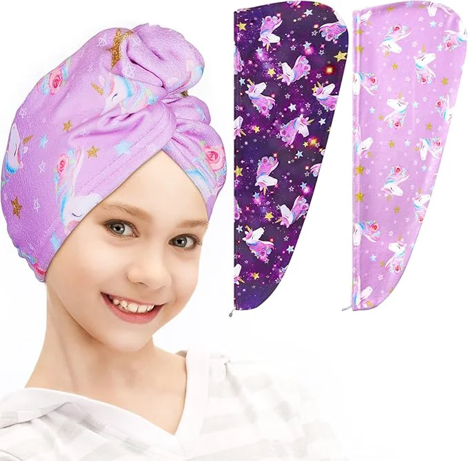 Fine Crafted FIOBEE Microfiber Hair Towel Wrap Verified