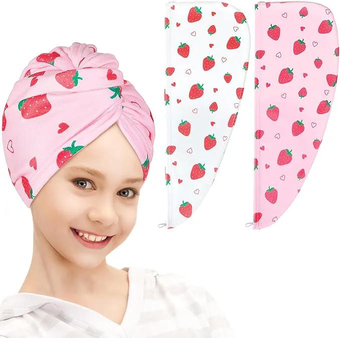 User-Friendly FIOBEE Microfiber Hair Towel Wrap Solid