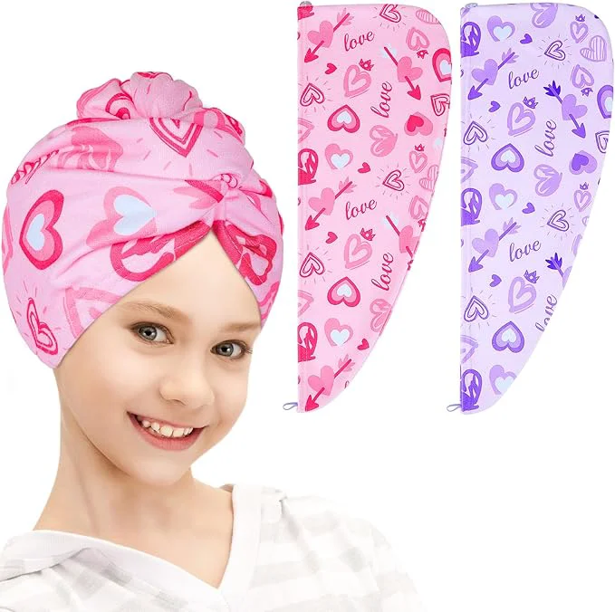 Soft FIOBEE Microfiber Hair Towel Wrap Healthy